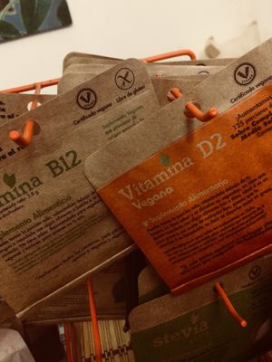 All the vegan vitamins you need  at Biofilia Eco Cosmetica in Vina Del Mar