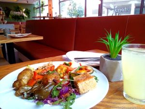 Indoors view at DaTerra in Aveiro