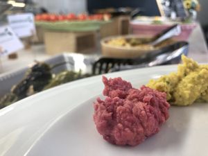 Hummus at DaTerra in Aveiro