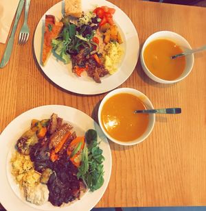 So much variety of vegan foods and no compromise on the quality! at DaTerra in Aveiro