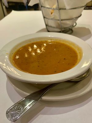 Red Lentil Soup at Pasha Grill in Dayton
