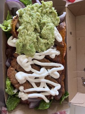 Chicken salad   at Charlie's Raw Squeeze in Wynnum