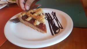 Pie at La Bicicleta in El Chalten