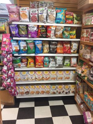 Lots of gluten free options. at Health Hutt - Washington Ave in Grand Haven