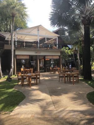 Outdoor seating at Café Studio in Phuket