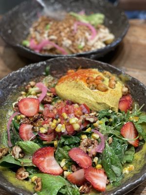 My salad at Honest Greens - Plaça Catalunya in Barcelona