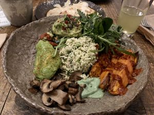 Wild Mediterranean Salad  at Honest Greens - Plaça Catalunya in Barcelona