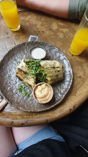 Breakfast Burrito at Honest Greens - Plaça Catalunya in Barcelona
