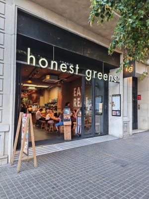   at Honest Greens - Plaça Catalunya in Barcelona