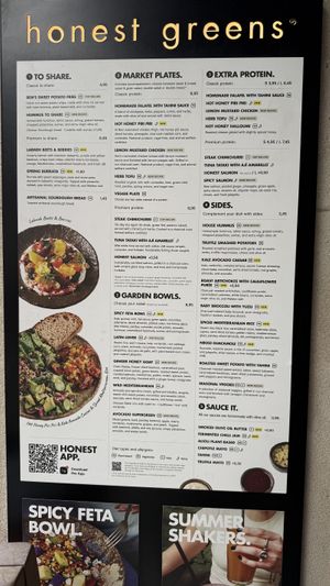   at Honest Greens - Plaça Catalunya in Barcelona