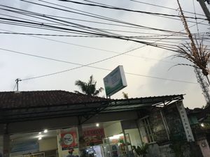 Signage at Berkah Vegan in Dalung