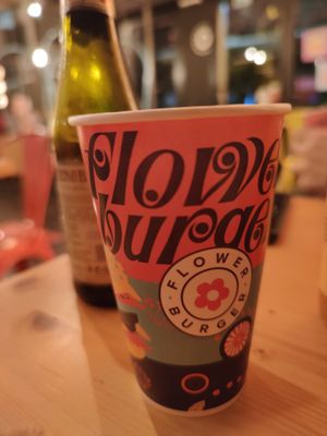 Bicchiere at Flower Burger in Verona