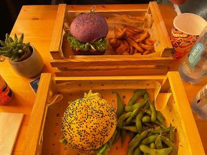   at Flower Burger in Verona