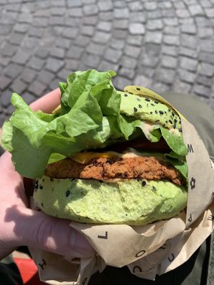   at Flower Burger in Verona