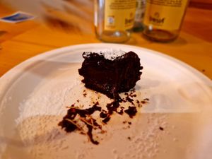 It was soo good, I almost forgot to take a photo at Flower Burger in Verona