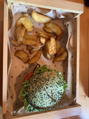   at Flower Burger in Verona