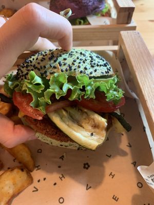   at Flower Burger in Verona