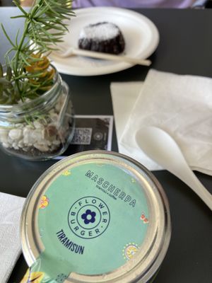   at Flower Burger in Verona