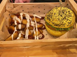   at Flower Burger in Verona