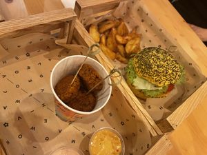   at Flower Burger in Verona