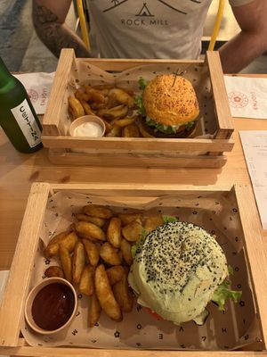   at Flower Burger in Verona