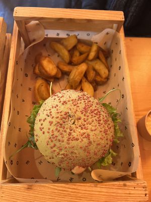   at Flower Burger in Verona