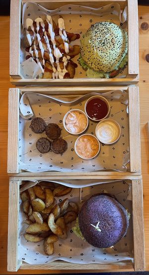   at Flower Burger in Verona