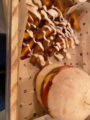   at Flower Burger in Verona