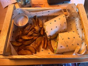   at Flower Burger in Verona