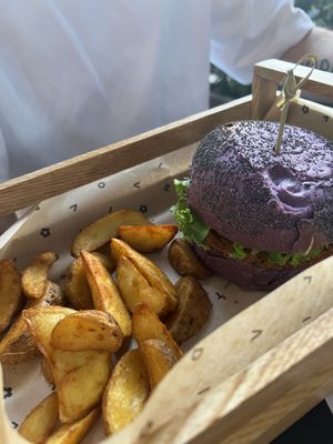   at Flower Burger in Verona