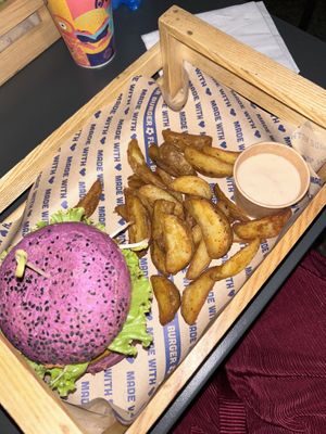   at Flower Burger in Verona