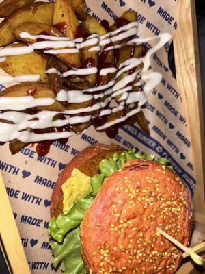   at Flower Burger in Verona