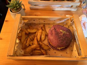   at Flower Burger in Verona