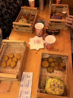   at Flower Burger in Verona