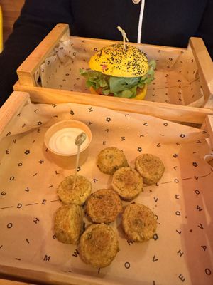   at Flower Burger in Verona