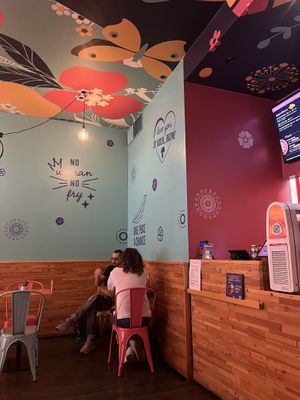   at Flower Burger in Verona