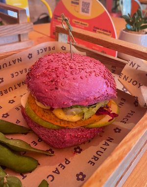   at Flower Burger in Verona