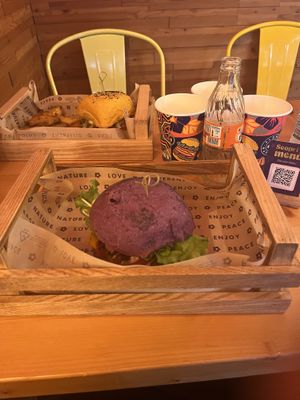   at Flower Burger in Verona