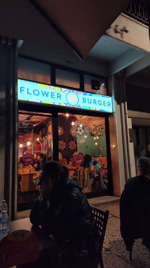 Verona location. at Flower Burger in Verona