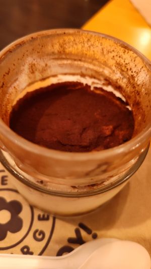 Tiramisu at Flower Burger in Verona