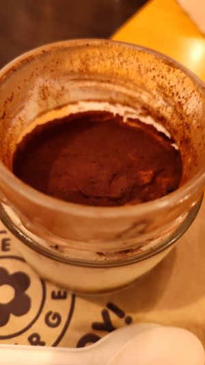 Tiramisu at Flower Burger in Verona