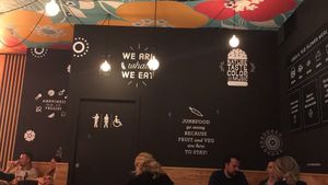 Interior  at Flower Burger in Verona