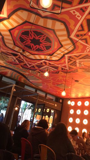 Interior  at Flower Burger in Verona