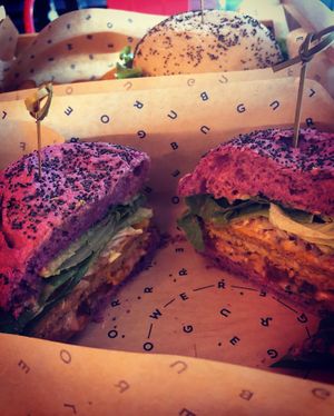 cherry bomb at Flower Burger in Verona