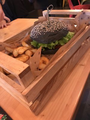 Flower Burger, sooo good!  at Flower Burger in Verona