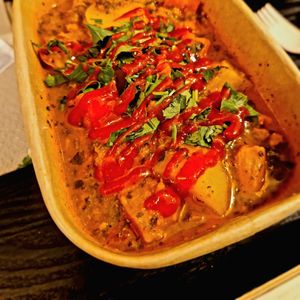 Colombo de patate douce at Florian in Paris