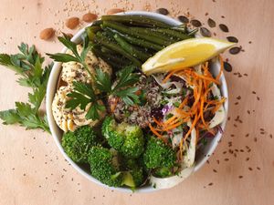 Veggie Bowl at Florian in Paris