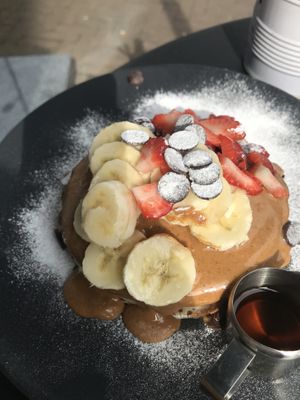 Protein pancake  at Mr NonNo in Rotterdam