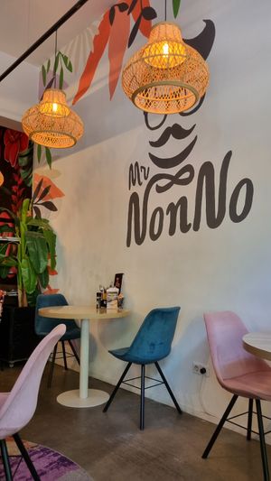 Inside area at Mr NonNo in Rotterdam