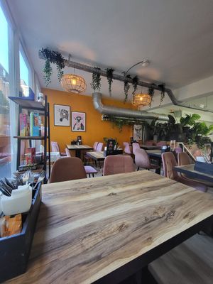 Upstares at Mr NonNo in Rotterdam